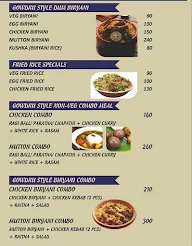 Gowdara Mane Oote menu 2