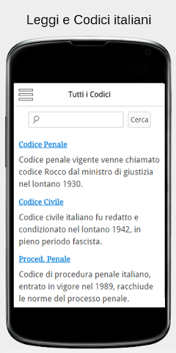 Codice Civile Penale e Leggi