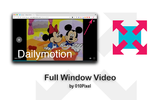 Full Screen Video for Youtube and more