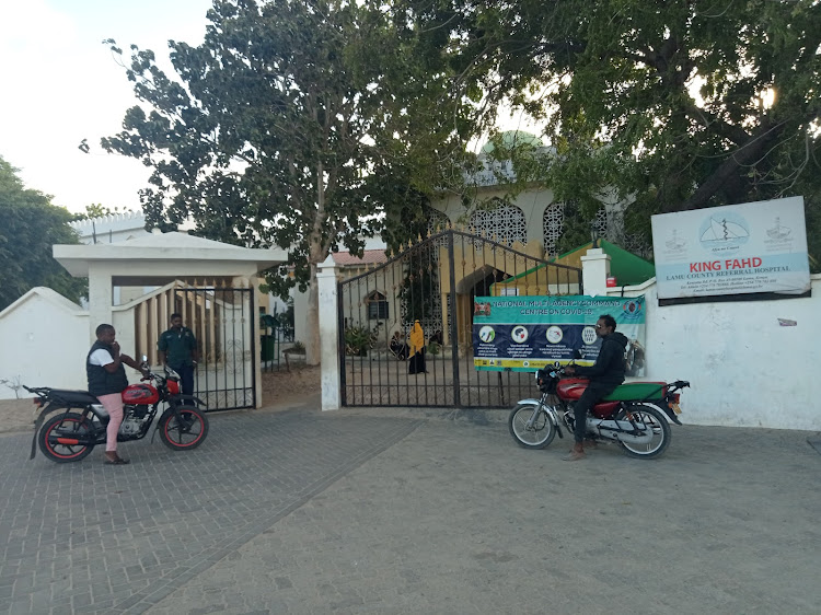 King Fahad Hospital in Lamu Island.