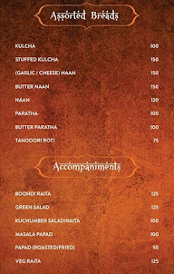 Poush - Essence of Kashmir menu 7