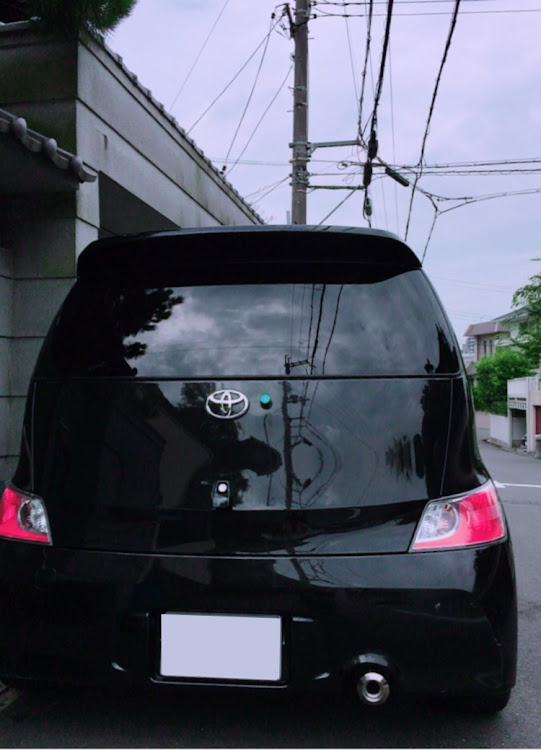 bBのコンパウンド磨き・車愛・おしり・ワッペン・ステッカーに関するカスタム事例の投稿画像3枚目