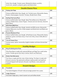 Fasta Pizza menu 3