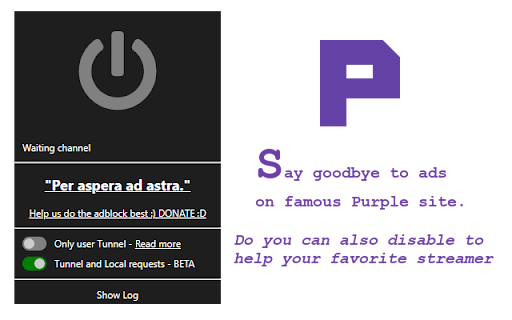 Purple Ads Blocker