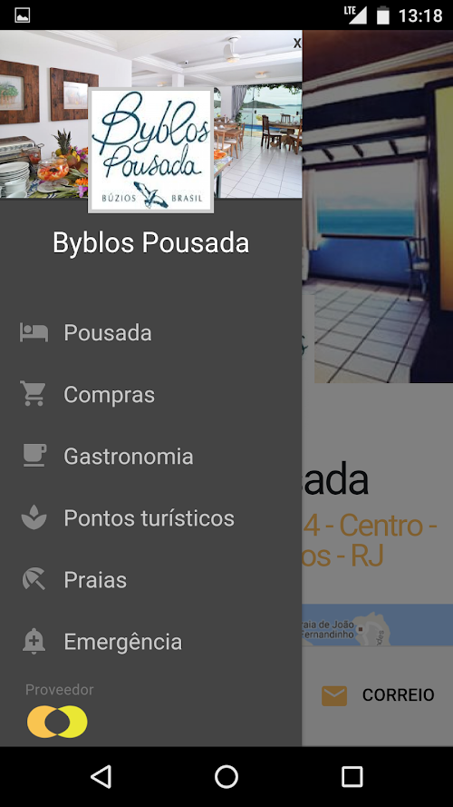 Android application Guia Club - Buzios screenshort