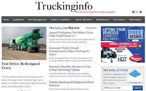 Heavy Duty Trucking Magazine