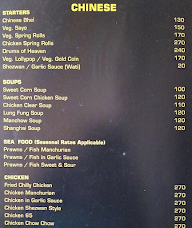 Raj Chinese menu 4