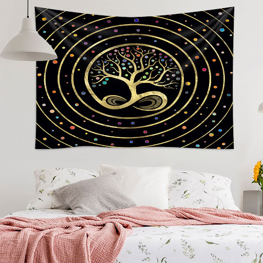 Title 23, Tree Of Life Tapestry Home Room Decoration Stud...