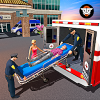 Police Ambulance Rescue Driving 911 Emergency