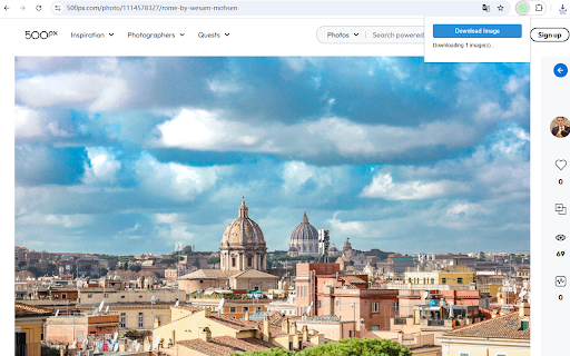 500px Photo Downloader