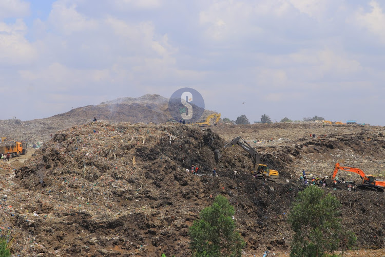 Dandora Dumpsite in Nairobi on September 19, 2023.