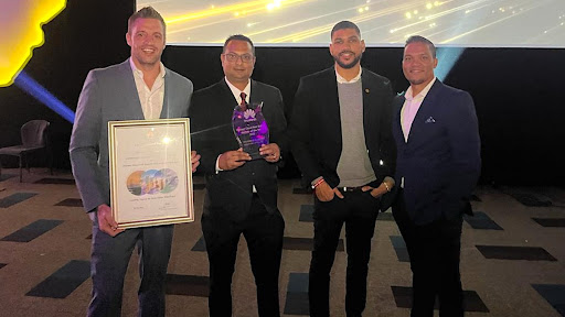 Casper Van Der Walt, Chief Cloud Officer, CipherWave, Shamith Maharaj, Chief Business Development Officer, CipherWave, Justin Harris, Manager Partner Development, Huawei Cloud, and Wayne D’sa, Chief Executive Officer, CipherWave.