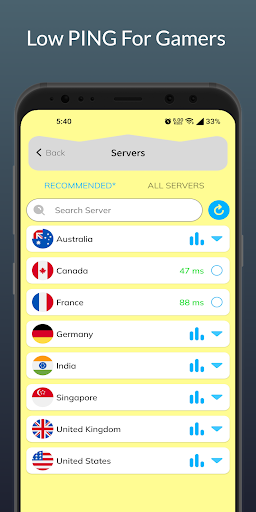 Screenshot Singapore VPN PRO - Secure VPN