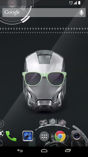 Interface Superhero LiveWP HD