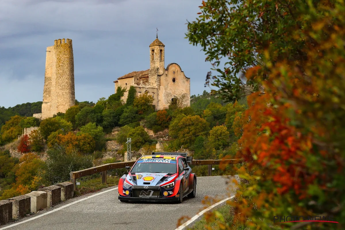 Thierry Neuville houdt zijn podiumplek in Ronde van Catalonië vast maar moet zege aan Fransman laten