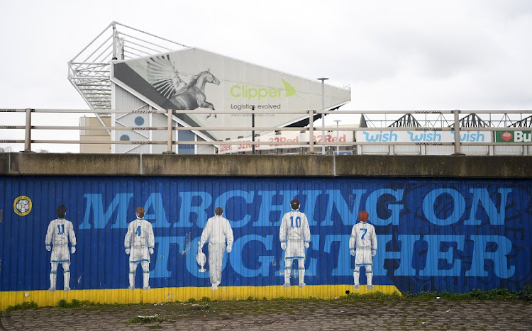 General view of the Elland Road, home of Leeds United on March 18, 2020 in Leeds, England.