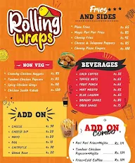 Rolling Wraps menu 1