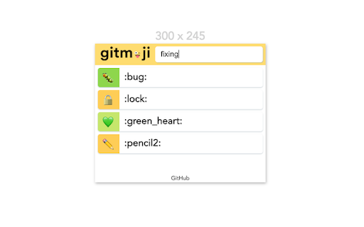 Gitmoji Browser Extension