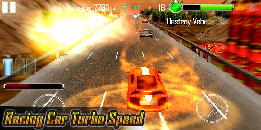 Racing Car Turbo Speed Screen 2