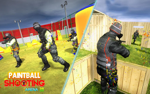 PaintBall Shooting Arena3D : Army StrikeTraining