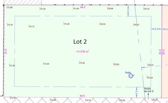 Vente terrain  1150 m² à Eaunes (31600), 165 000 €