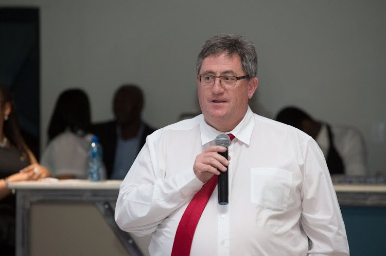 deputy vice-chancellor of finance Jaco van Schoor.