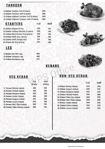 Hotel Krushana Veg And Non-Veg menu 