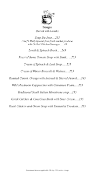 Silver Beach Cafe menu 8