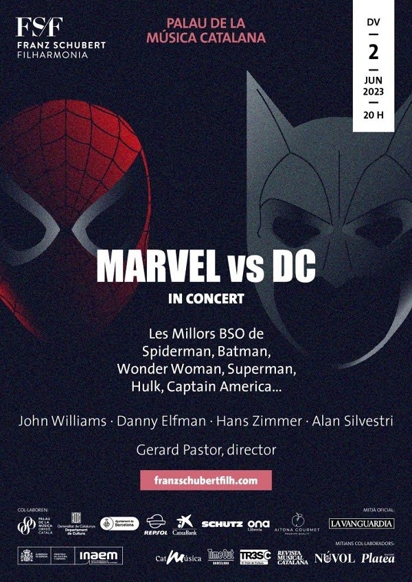 Marvel vs DC en concierto