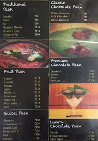 Banaras menu 2