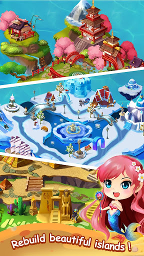 Mermaid Bubble Shooter Ball Pop Fun Game For Free