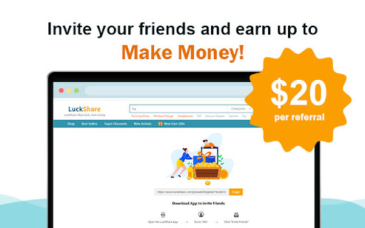 LuckShare - Rebates, Deals, Coupons