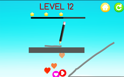 Line Balls : Rolling heart Balls Puzzle Love Games(圖4)-速報App