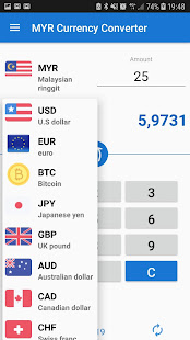 Malaysian ringgit MYR Currency Converter(圖2)-速報App