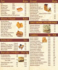 Royal Pro Cake & Baker's menu 5