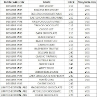 The Table menu 1