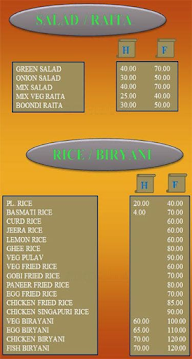 Indian Food Court menu 7