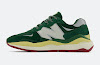 bricks & wood x new balance 57/40 forest green/aspen