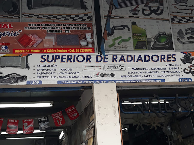 Horarios de SUPERIOR DE RADIADORES