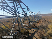 Gale-force winds and heavy rain downed seven power pylons feeding electricity to towns in the Karoo. 