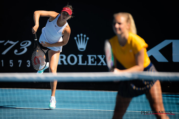 Kimberley Zimmermann staat in de halve finales van het dubbel in Boedapest