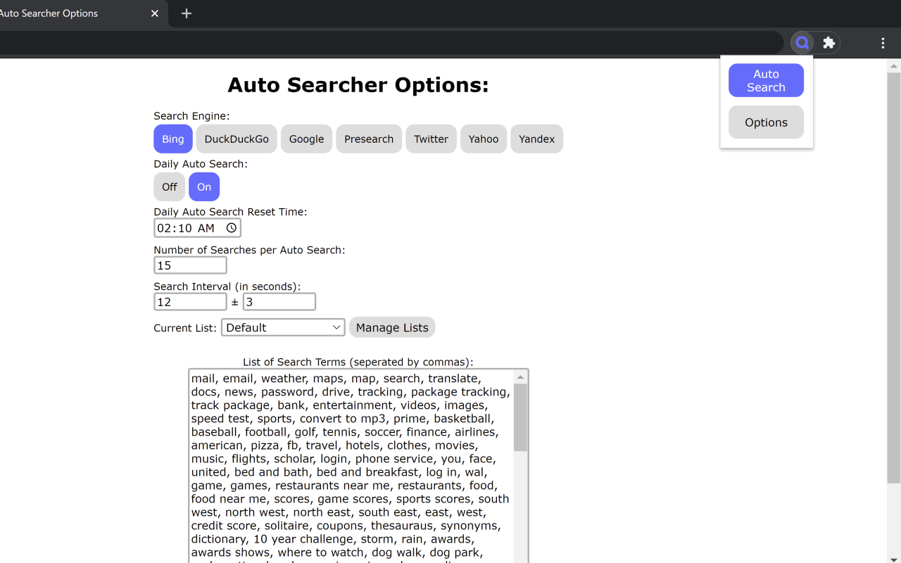 Auto Searcher Preview image 4