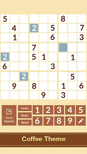 Screenshot Sudoku Numbers Puzzle