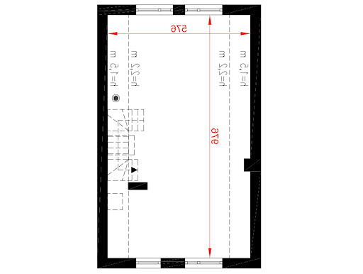 Rezolutny AN pa - A112aN/1 - Rzut poddasza