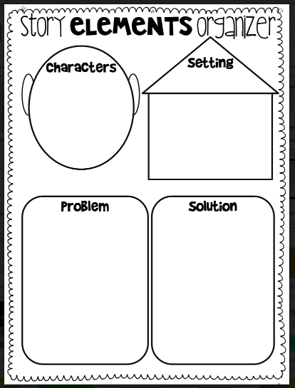 story elements graphic organizer