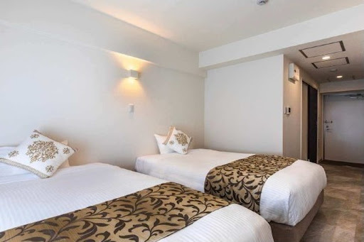Hotel room with two twin beds - House purchase in Naha, 21 bedrooms