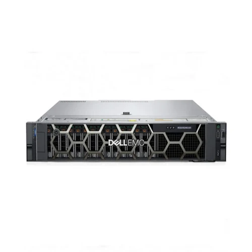 Máy chủ/ Server Dell R550 8x3.5": Silver 4310/ 16GB RDIMM 3200MTs/ 2TB 7.2K RPM NLSAS 12Gbps 512n 3.5'' Hot-plug Hard Drive/ PERC H755/ iDRAC9 Ent/ BC5720DP 1GbE LOM/ 600W PSU/ Bezel/ DVDRW/ No OS/ 4 Yrs Pro (42SVRDR550-706)