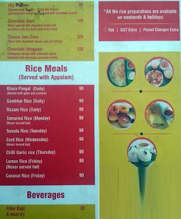 Whistle Podu menu 