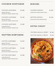 Great Indian Murtabak menu 1