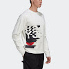 y-3 m ch1 gfx crew sweatshirt core white